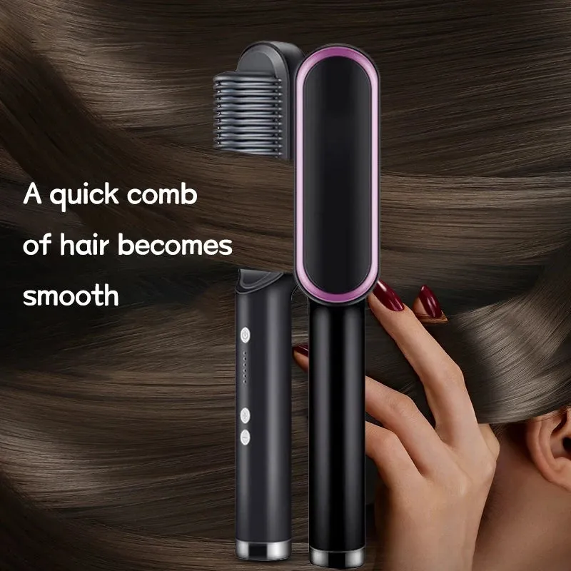 Multifunction Hair Comb Straightener HQT-909