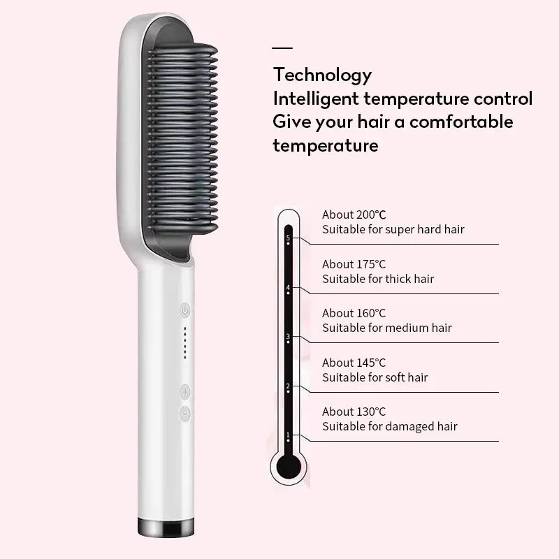 Multifunction Hair Comb Straightener HQT-909