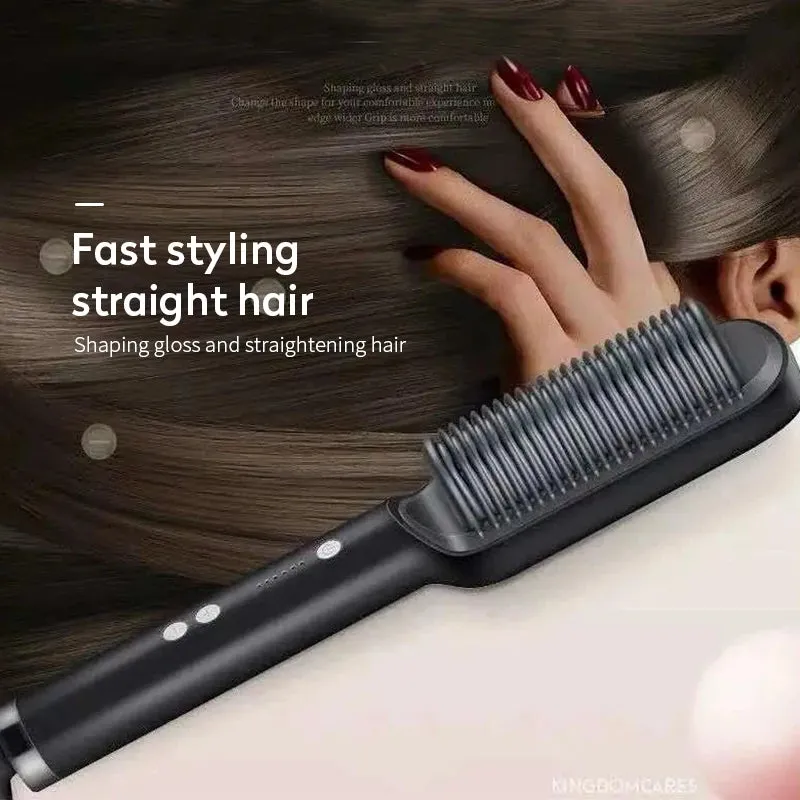 Multifunction Hair Comb Straightener HQT-909