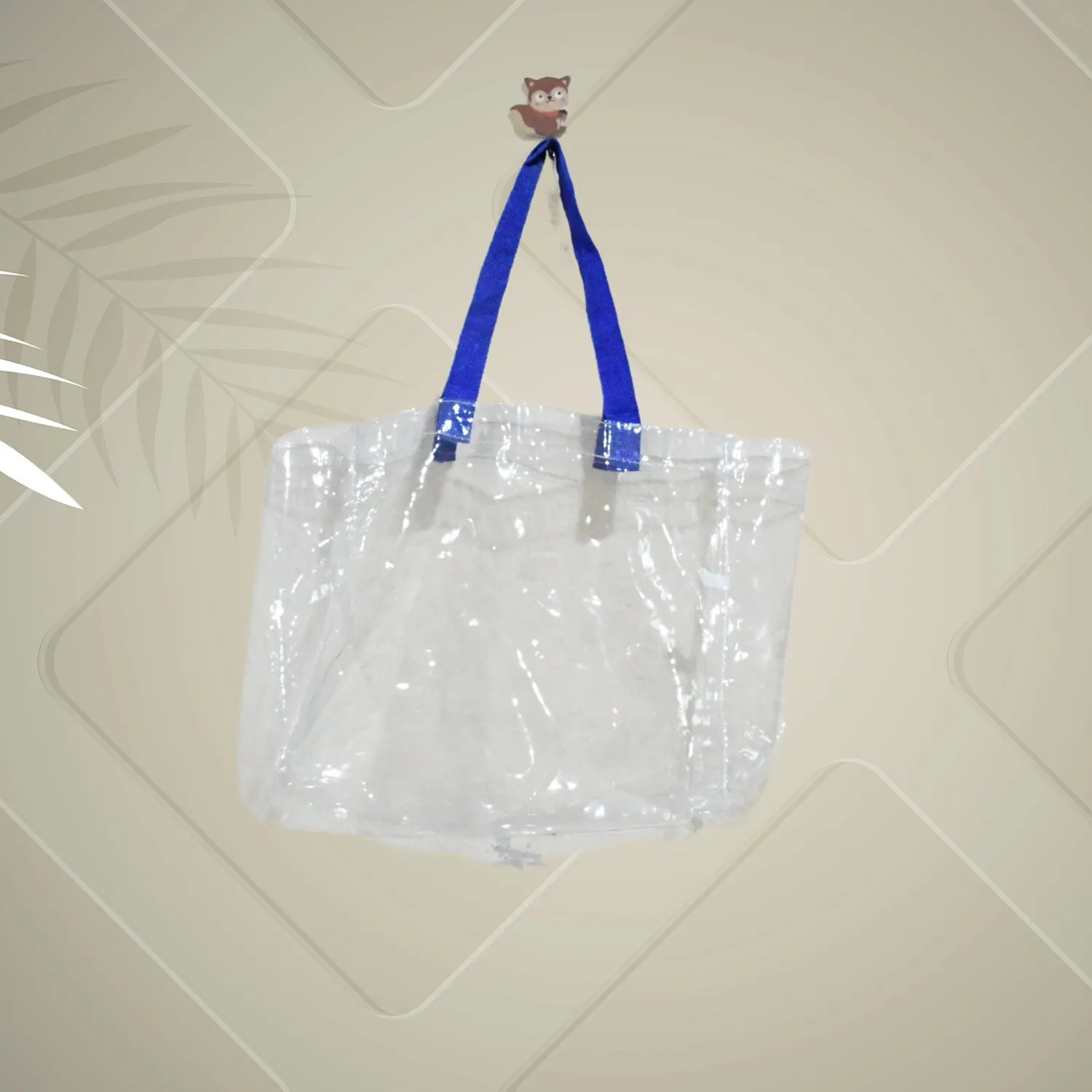 Multifunction Transparent Bag With Handle Bag (45×30×14 CM / 1 pc)