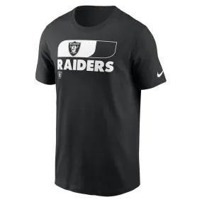 Nike Men's NFL Las Vegas Raiders Cotton Logo T-Shirt