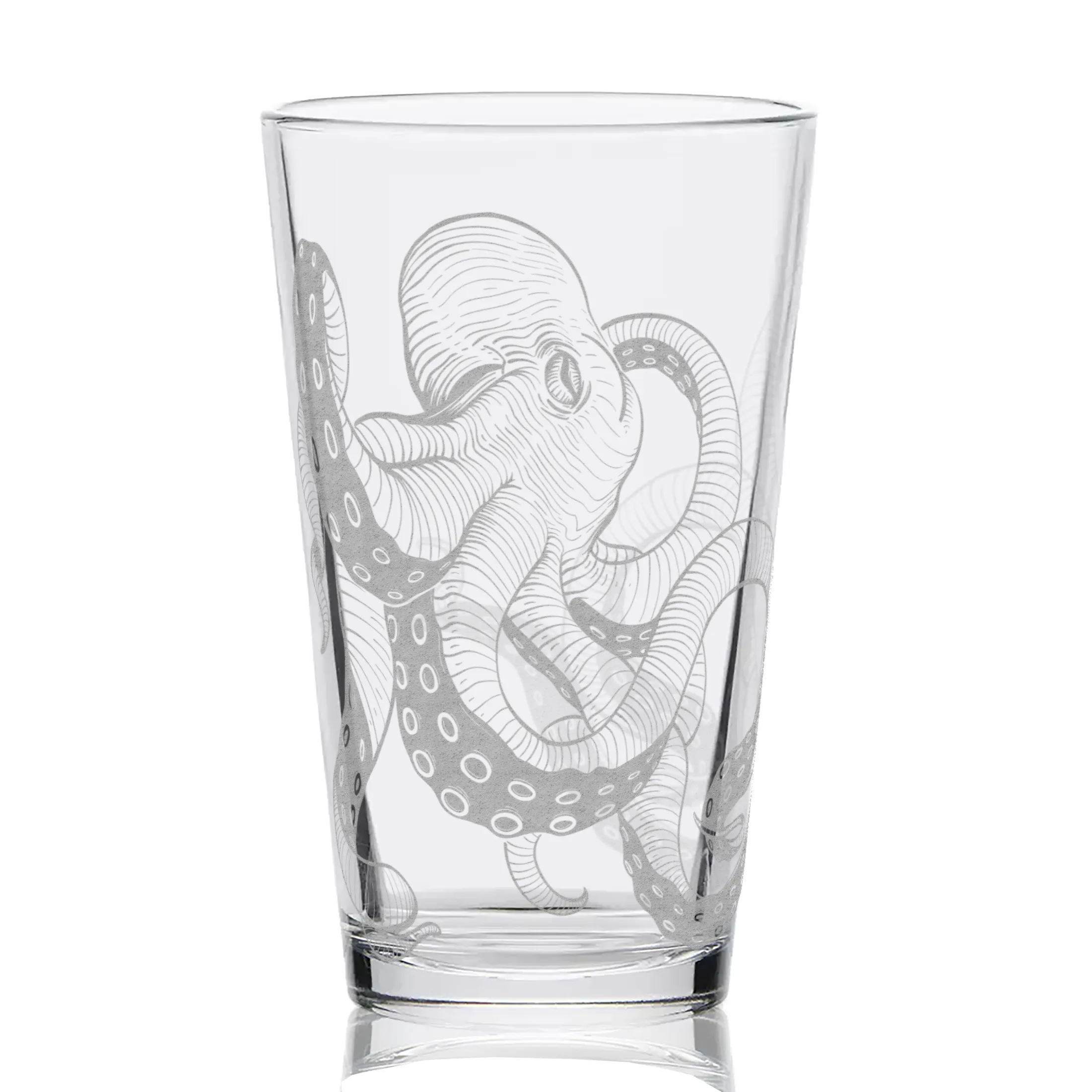 OCTOPUS Pint Glass by Lumengrave