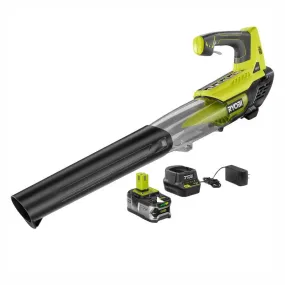 Open Box -  Ryobi P2180 ONE  Lithium  100 MPH 280 CFM 18-Volt Lithium-Ion Cordless Blower