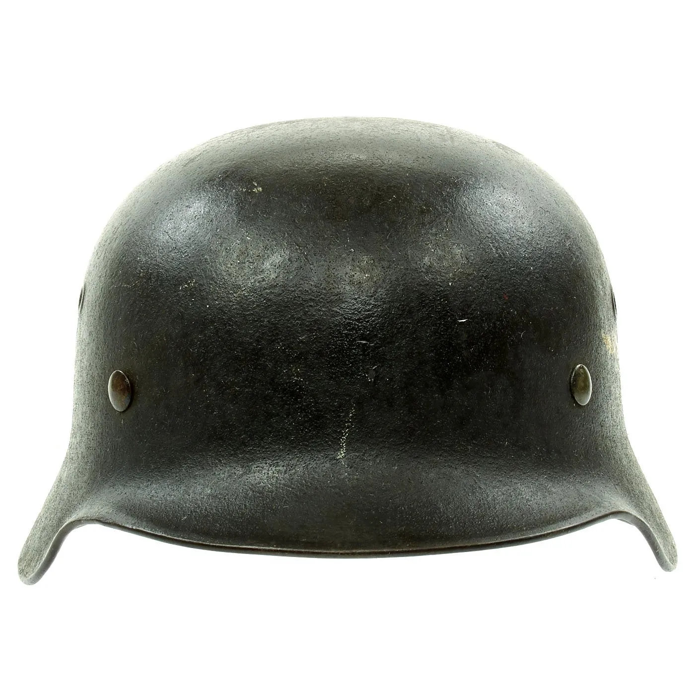 Original German WWII M40 Single Decal Luftwaffe Steel Helmet - EF64