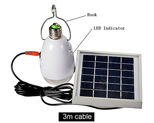 Outdoor Camping 2W 12 LED Solar LED Lamp with Remote Control