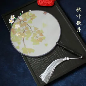 Palace Fan Traditional Craft Fan Chinese Silk Fan 0011