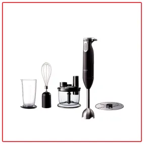 Panasonic MX-SS40BSK 600W 4-In-1 with Variable Speed Control Hand Blender