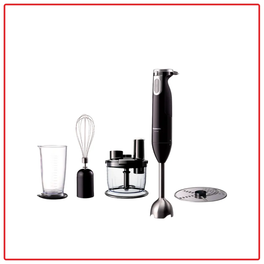 Panasonic MX-SS40BSK 600W 4-In-1 with Variable Speed Control Hand Blender