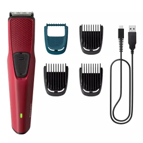 Philips BT1235/18 Skin-friendly Beard trimmer Dura Power Technology, Cordless Rechargeable with USB Charging