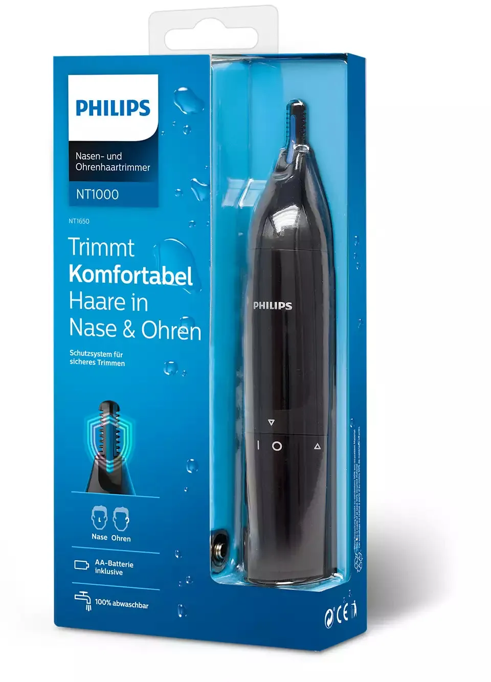 Philips, Nose And Ear Trimmer NT1650