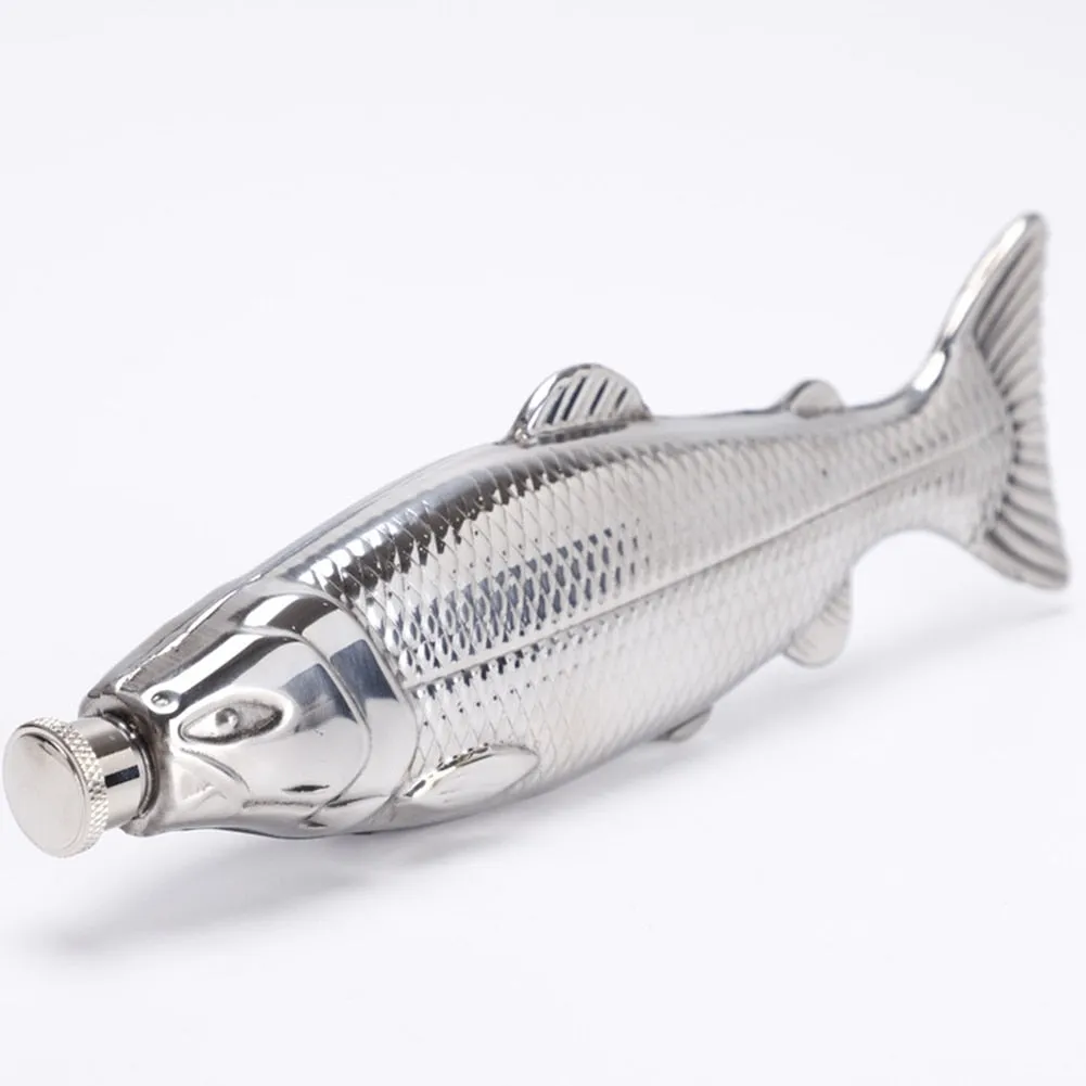 Pocket Bottle Flask: Fish-Shape