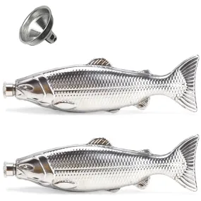 Pocket Bottle Flask: Fish-Shape