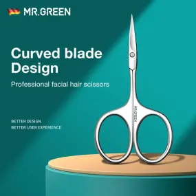 Precision Eyebrow Scissors: Professional Manicure & Hair Trimmer