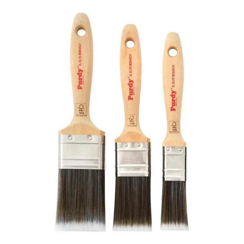 Purdy Monarch Elite Brush Pack (3 Pack)