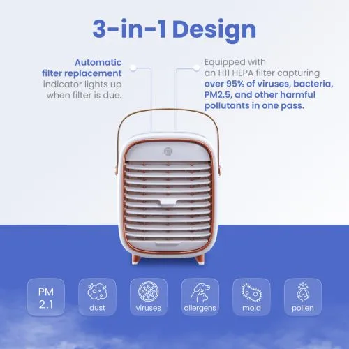 QT3 Portable Air Purifier