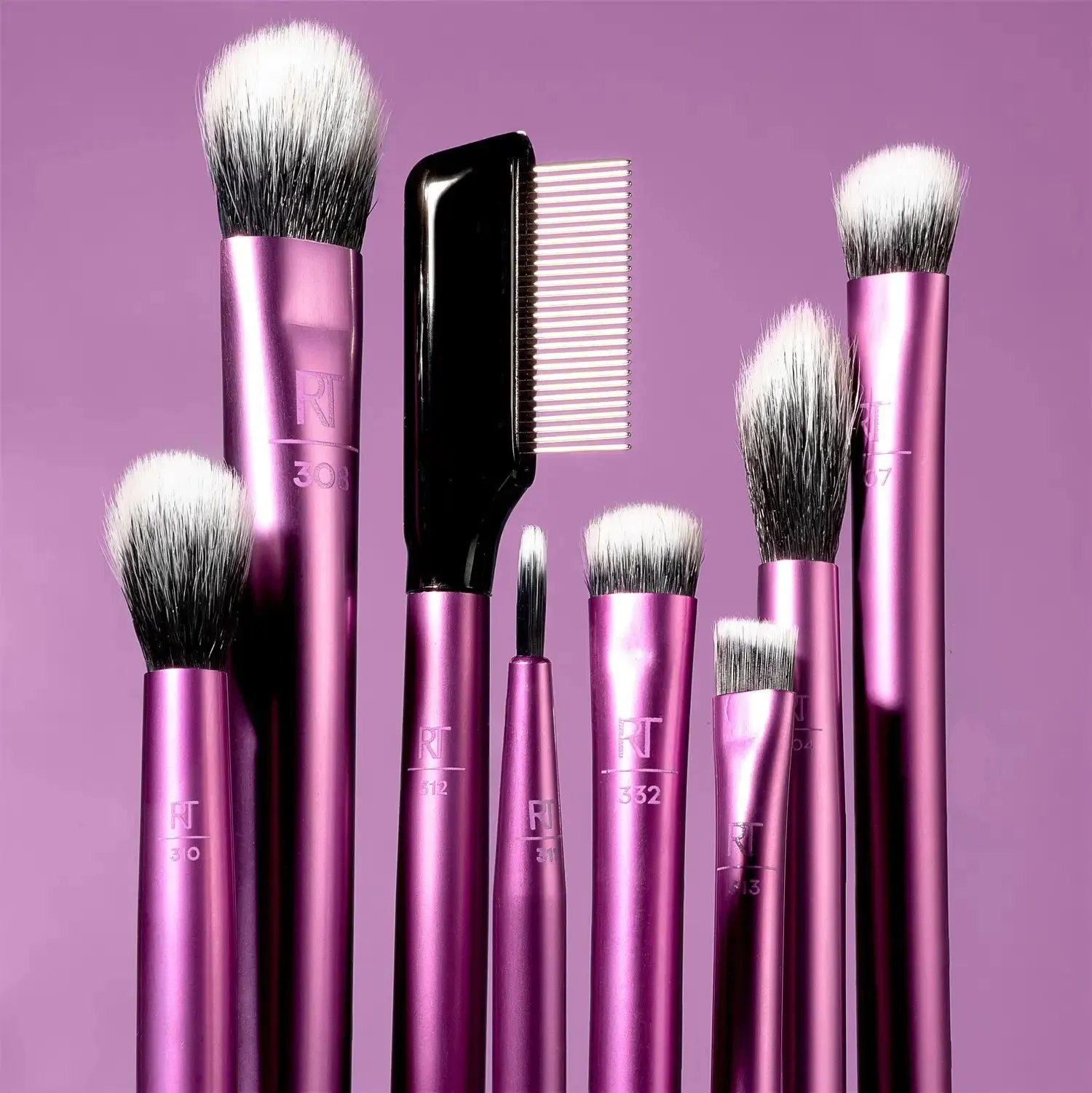 Real Techniques Brush Set Everyday Eye Essentials Makeup Brushes