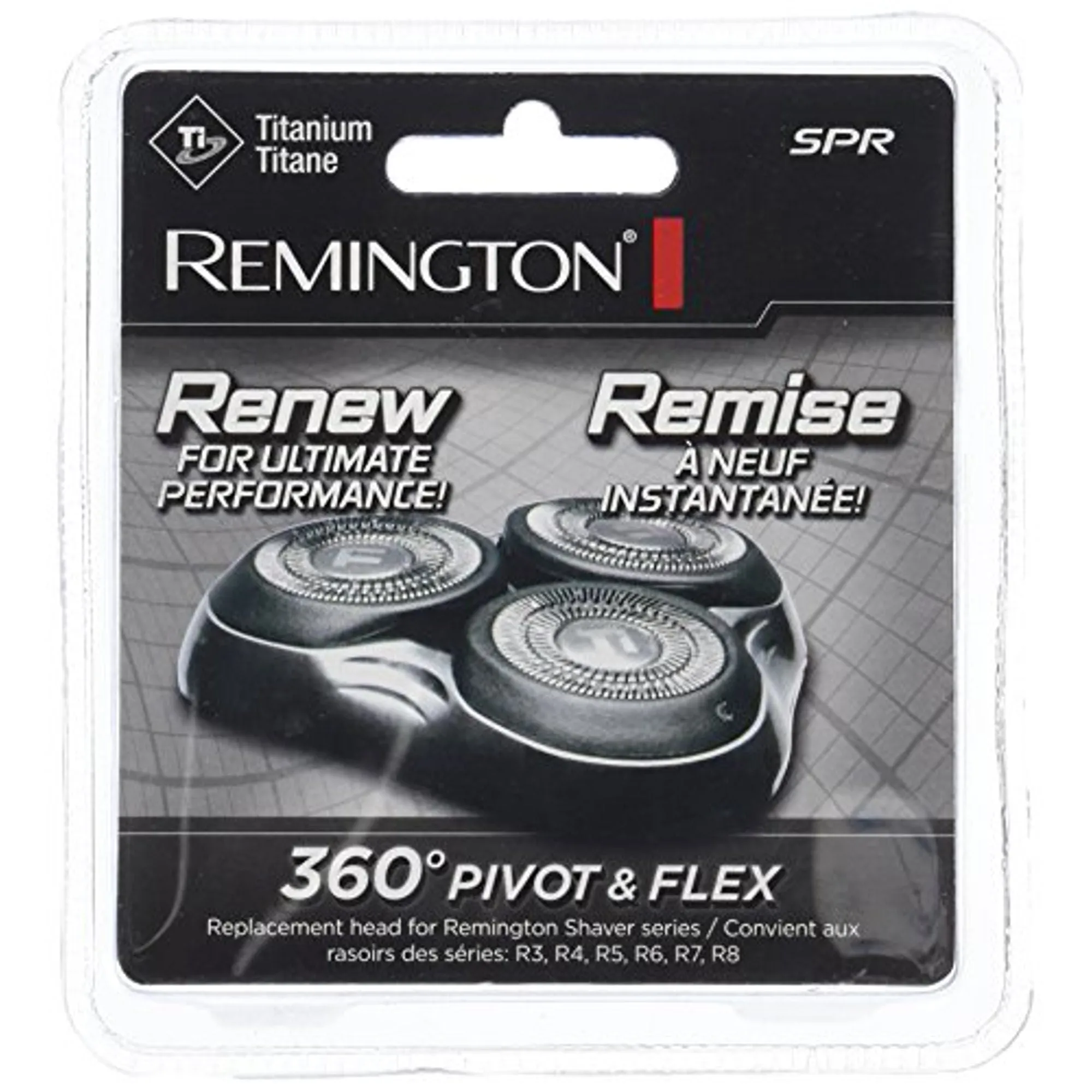 Remington 360° Pivot & Flex Shaver Head & Cutters Replacement