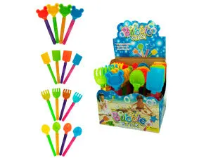 Sand Toy Bubble Stick Counter Top Display