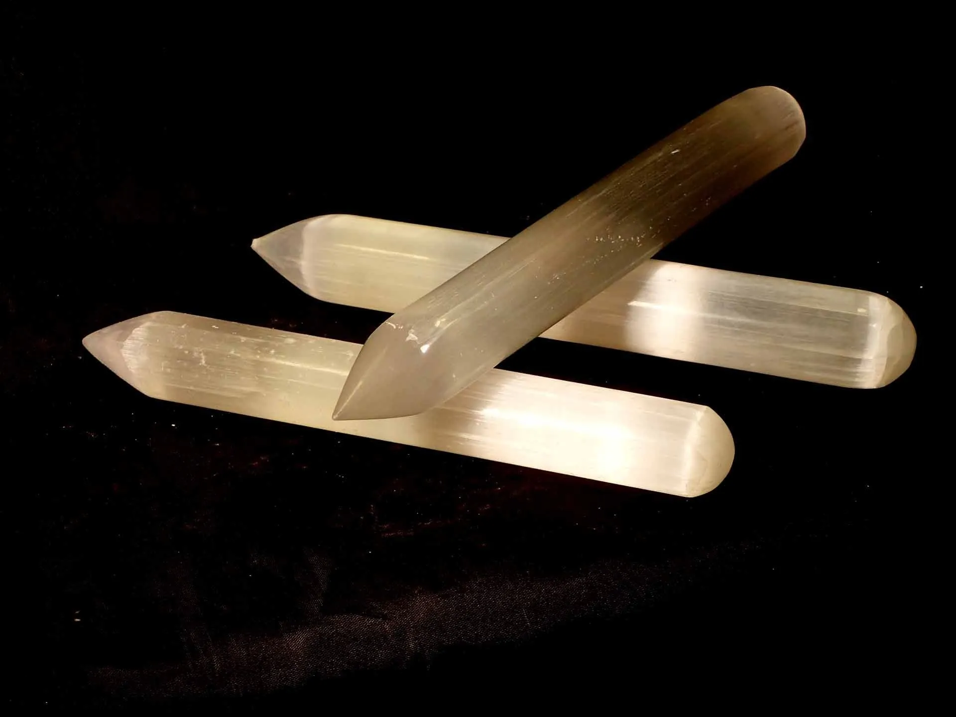 Selenite Wands