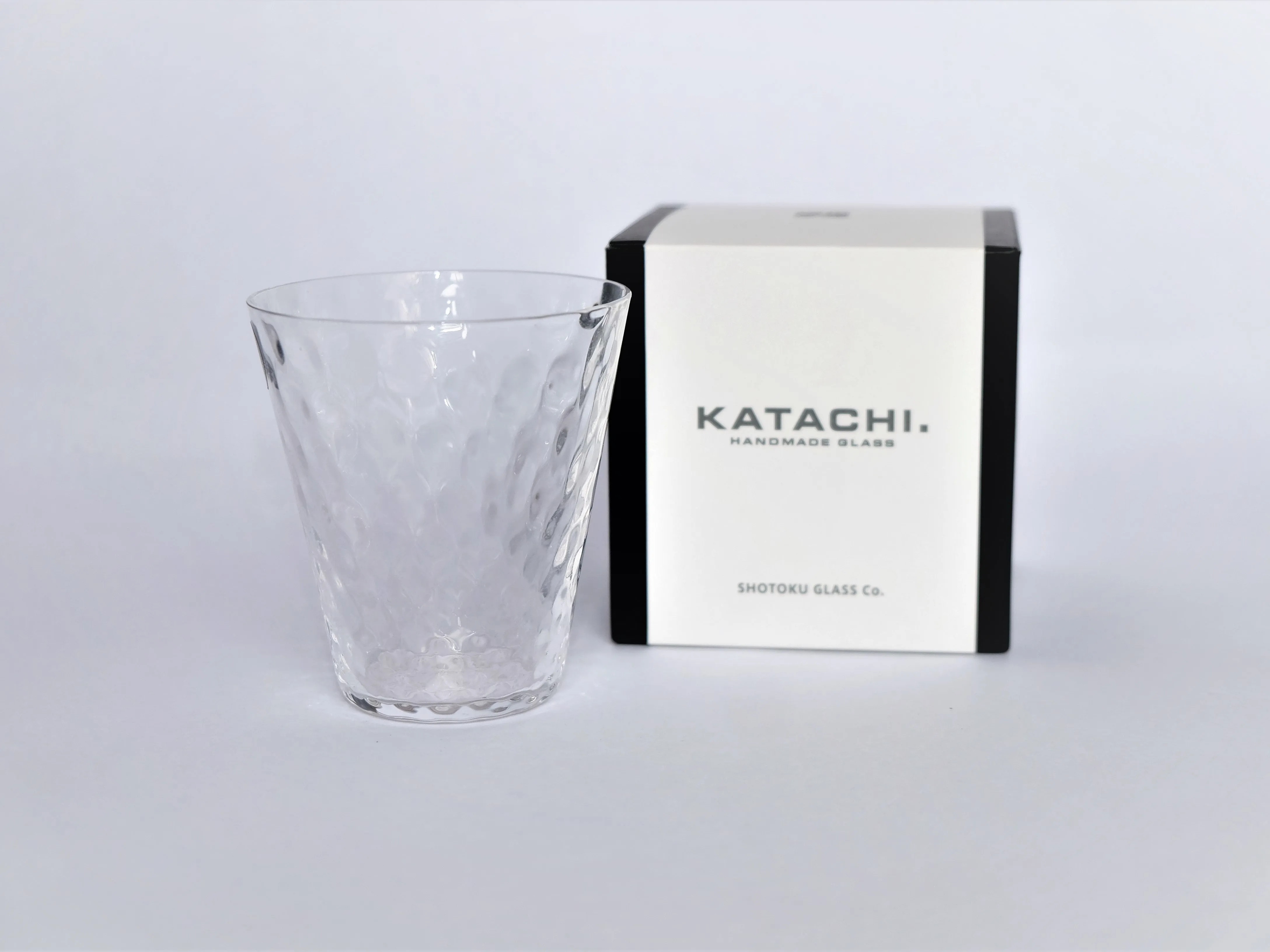 Set of 2 Shotoku Glass Katachi: V Glass