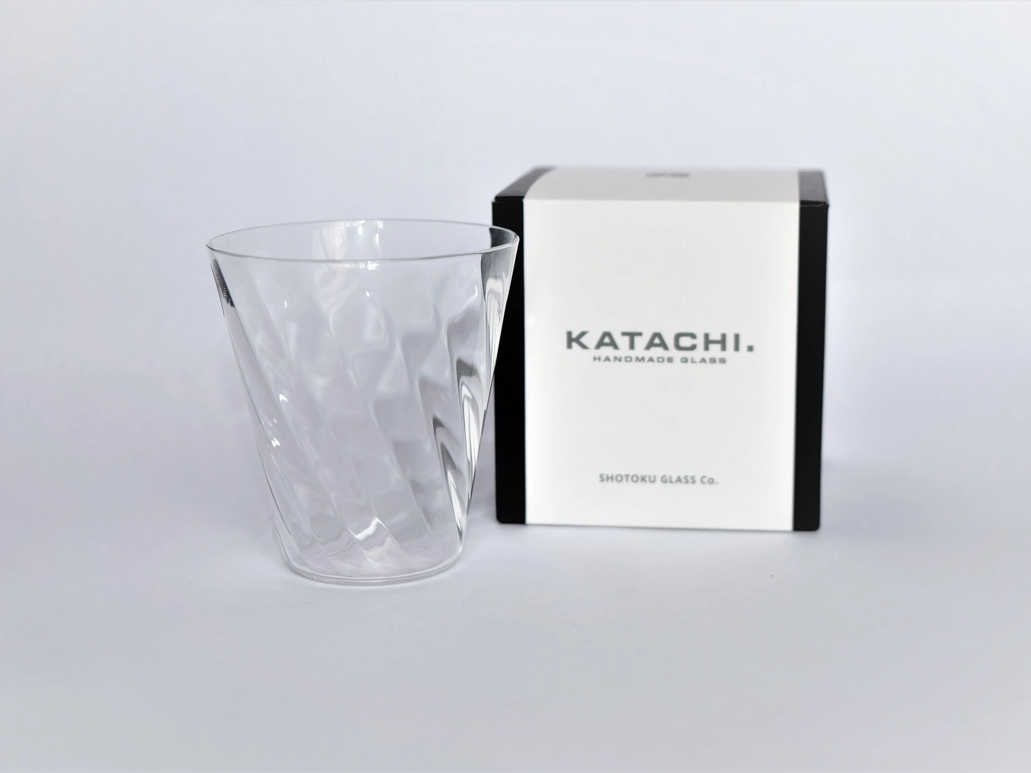 Set of 2 Shotoku Glass Katachi: V Glass