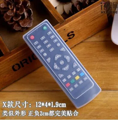 Silicone TV Remote Control Case Cover Video AC Air Condition Dust Protect Storage Bag Anti-dust Waterproof