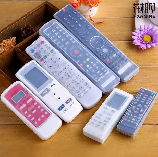 Silicone TV Remote Control Case Cover Video AC Air Condition Dust Protect Storage Bag Anti-dust Waterproof