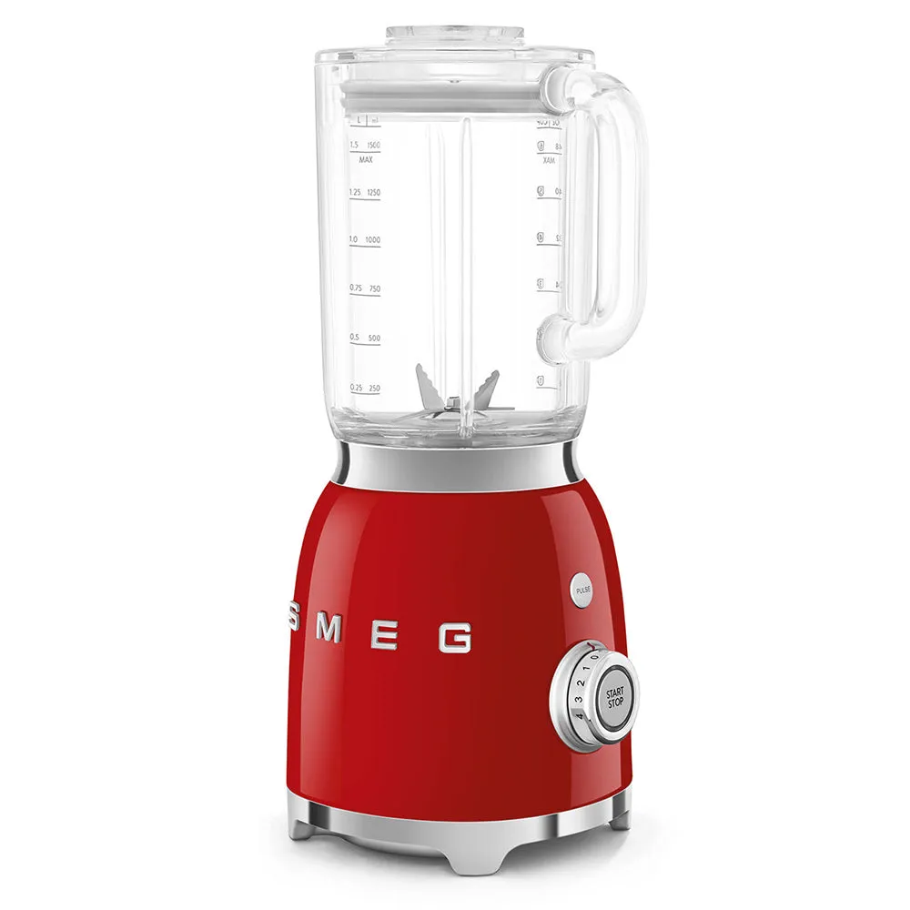 Smeg Glass Blender Red Blf03rdeu