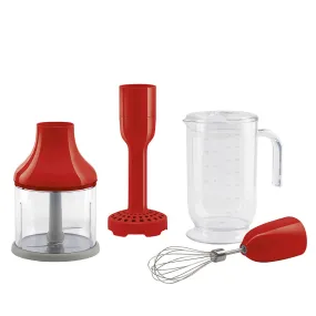 Smeg Hand Blender Kit Red Hbac11rd