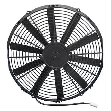 SPAL Electric Radiator Fan (16" - Pusher Style - Low Profile - 1298 CFM) 30100401