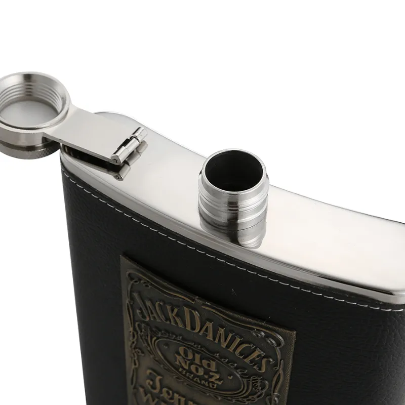 Square Stainless Steel Hip Flask  Perfect Gift for Loved Ones