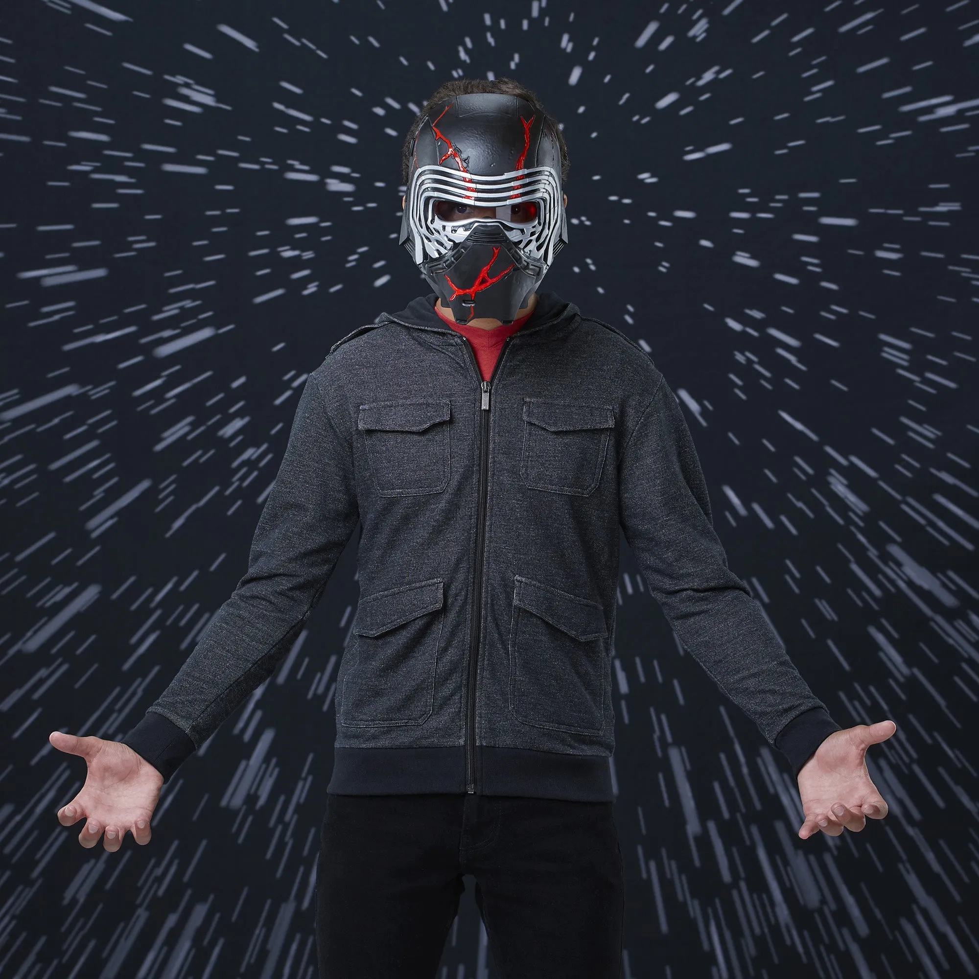 Star Wars: The Rise of Skywalker Supreme Leader Kylo Ren Force Rage Mask