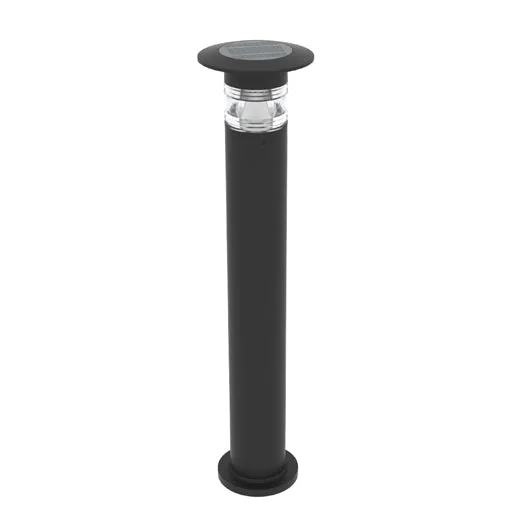 TITAN | AVS-BL005 | Solar Bollard Light | 1.8 Watt | 250 Lumens | 3000K-5000K CCT | Solar Panel 4.5Wc | Lithium Battery 4.5AH/6.4V | Installation Height 43.3 Inch | IP65 | Aluminum | 5 Years Warranty