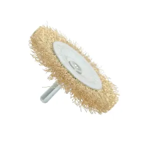 TORK CRAFT WIRE WHEEL BRUSH 50MM X 6MM SHAFT