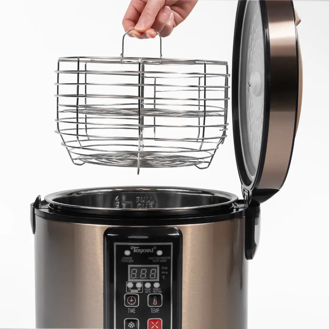 TOYOMI 5.0L Micro-com Multi Healthy Fermentation Pot (Black Garlic Maker) BGM 8810