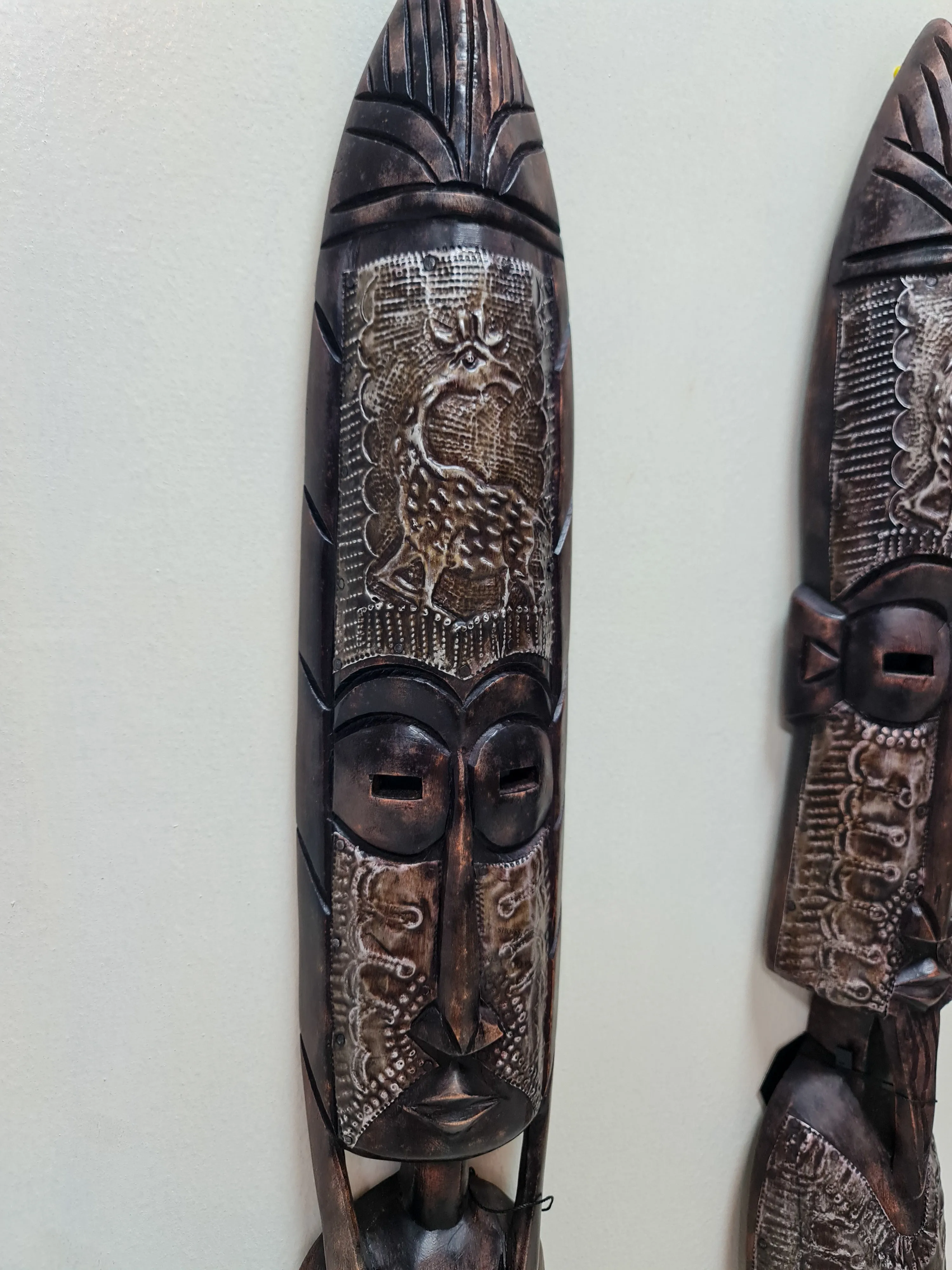 Tribal Mask Pair