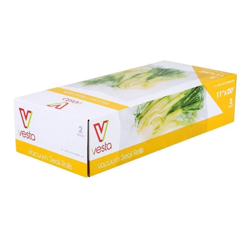 Vesta Vacuum Seal Rolls 11” x 20”