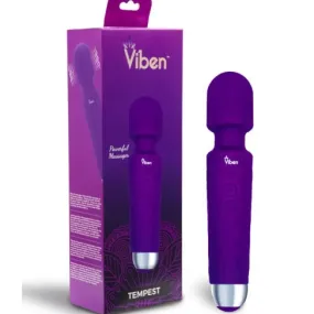 Viben Tempest Travel Wand Massager Violet