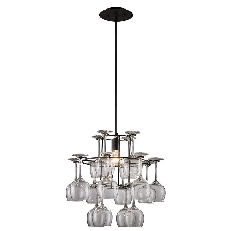 Vintage Single-Light Chandelier