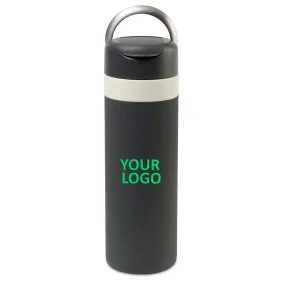 W&P Insulated Ceramic Customized 20oz Bottles, Charcoal