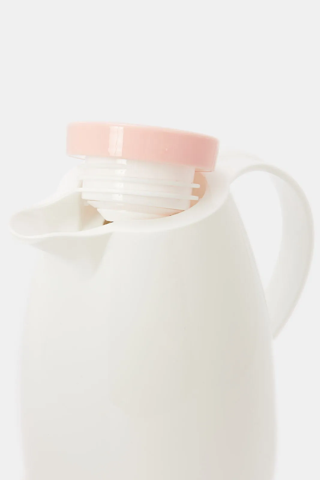 White And Pink Vacuum Flask (1 Liter)