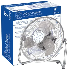 Windmaker 9" Floor Fan - 3 Speed