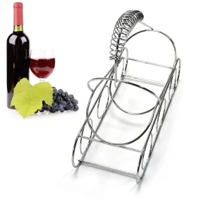 Wine Bottle Rack Steel 25cm For Party & Wedding Use