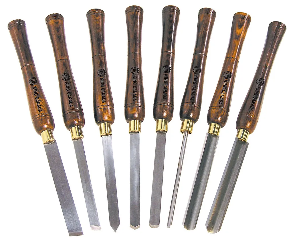 Wood Lathe Chisel Set 8 Pcs