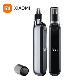 XIAOMI Electric Nose Hair Trimmer 13000 RPM Intelligent LED Digital Display With Double-edged Blade Trimmer For Nose MJYB01