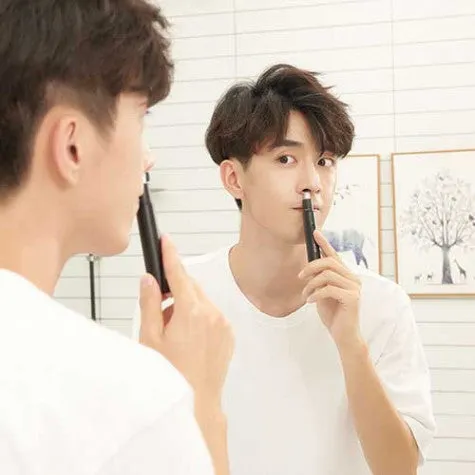 XIAOMI SHOWSEE NOSE HAIR TRIMMER C1- جهاز تنظيف الانف من شاومي