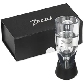 Zazzol Wine Aerator Decanter - Multi Stage Design with Gift Box - Recommended by Business Insider