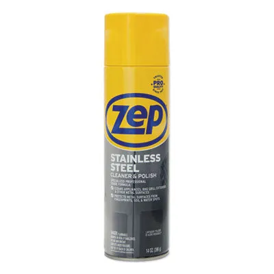 Zep® Stainless Steel Polish (14 oz Aerosol Cans) - Case of 12